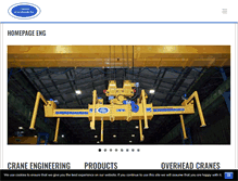 Tablet Screenshot of craneengineering.it