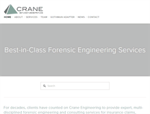 Tablet Screenshot of craneengineering.com