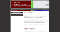 Desktop Screenshot of craneengineering.us