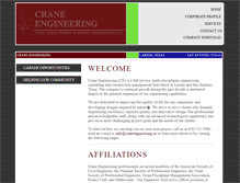 Tablet Screenshot of craneengineering.us